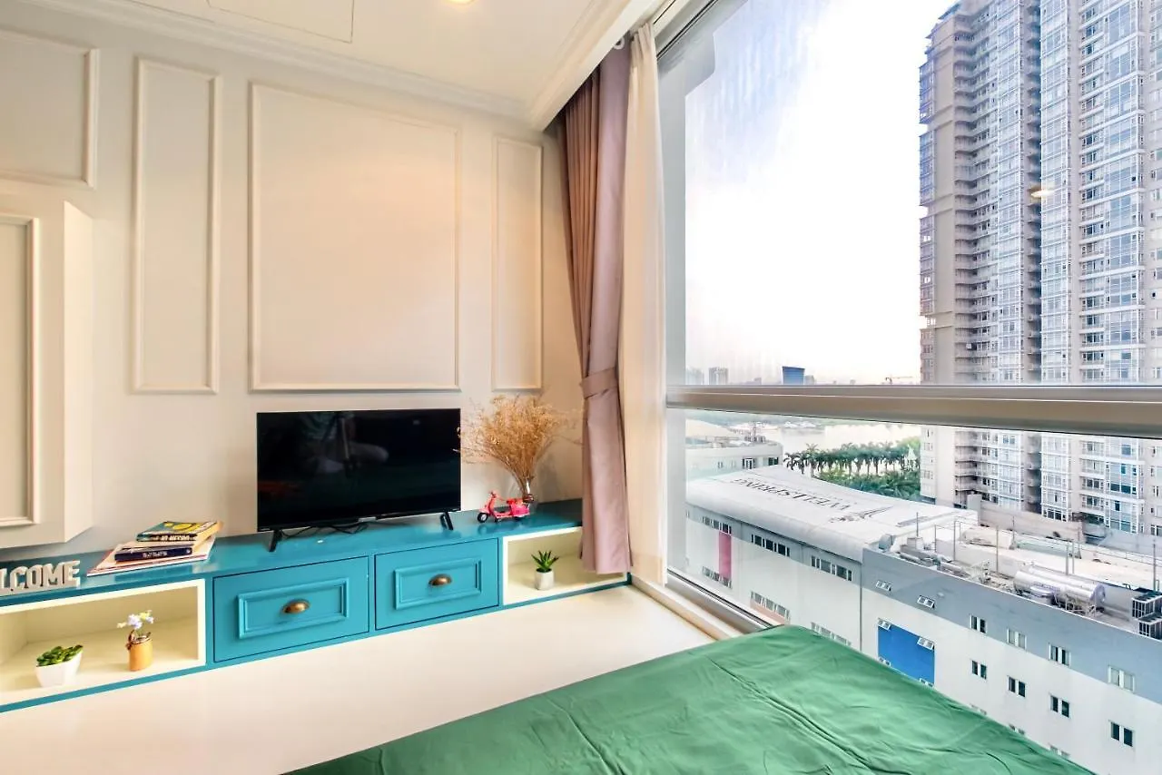 Apartment Moxy Hcmc Aparts - Vinhomes Central Park, Ice Rink Ho Chi Minh City Vietnam